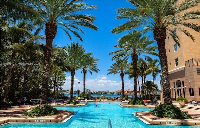 17125 N Bay Rd Unit 3105, Sunny Isles Beach, FL 33160 - view of community pool