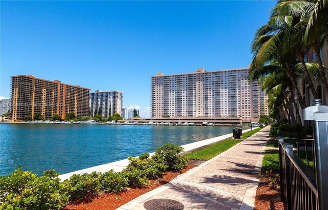 17125 N Bay Rd Unit 3105, Sunny Isles Beach, FL 33160 - water view featuring nearby urban area