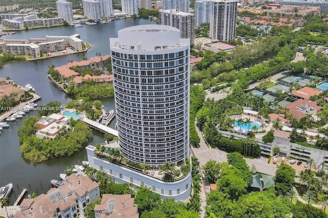 4100 Island Blvd Unit 701, Aventura, FL 33160 - bird's eye view of a nearby body of water