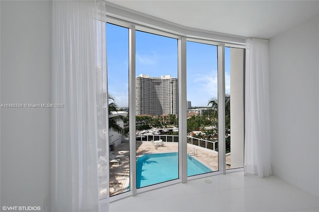 4100 Island Blvd Unit 701, Aventura, FL 33160 - doorway with expansive windows