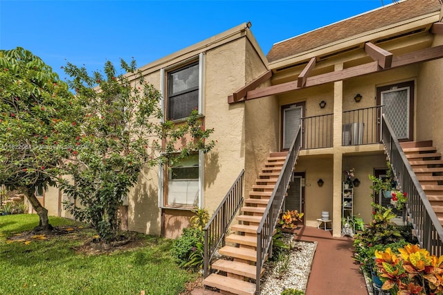 7331 NW 18th St Unit 205, Margate, FL 33063 - view of property with stairs