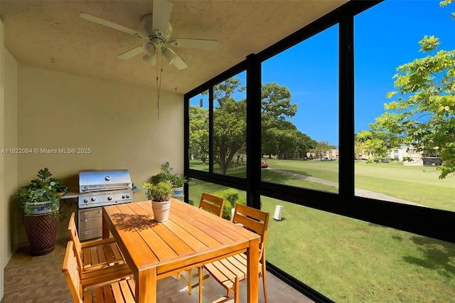7331 NW 18th St Unit 205, Margate, FL 33063 - view of sunroom