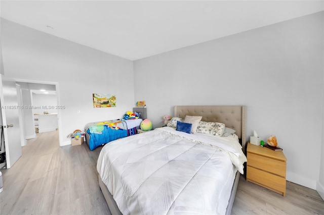 6637 NW 181st Ln, Hialeah, FL 33015 - bedroom with light wood-style floors