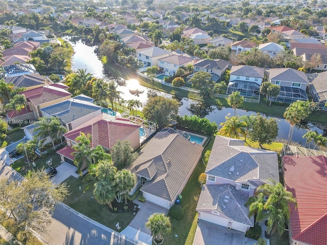 5382 NW 120th Ave, Coral Springs, FL 33076 - aerial view of residential area featuring a nearby body of water