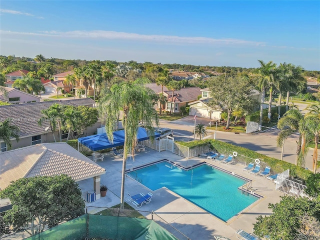 5382 NW 120th Ave, Coral Springs, FL 33076 - community pool with a residential view and a patio