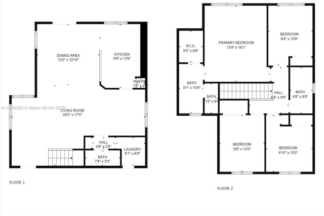 1326 Majesty Ter, Weston, FL 33327 - view of floor plan / room layout