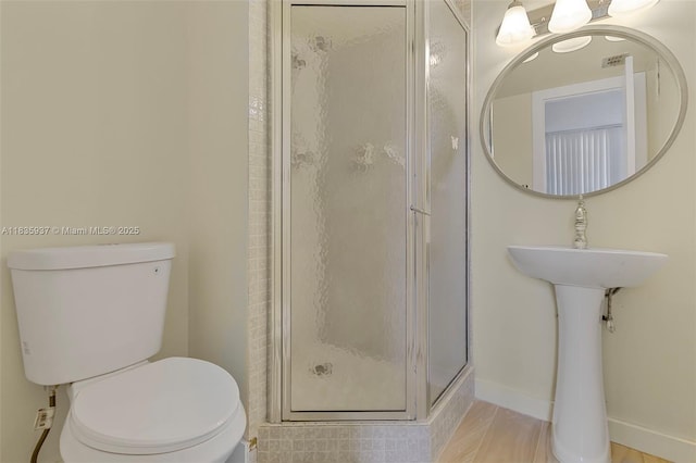 1001 Colony Point Cir Unit 419, Pembroke Pines, FL 33026 - bathroom featuring toilet and a stall shower