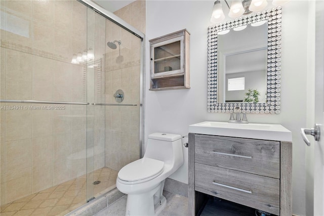 217 SW 11th St, Fort Lauderdale, FL 33315 - bathroom featuring vanity and a shower stall