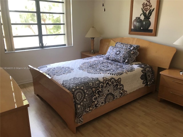 1101 Colony Point Cir Unit 206, Pembroke Pines, FL 33026 - bedroom with light wood-style flooring
