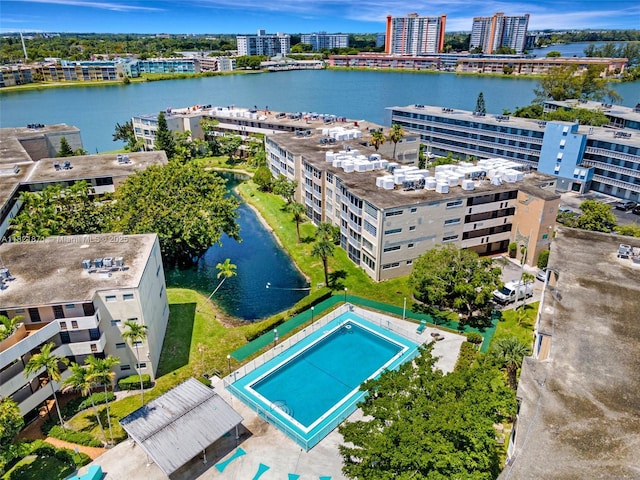 1660 NE 191st St Unit 206-1, Miami, FL 33179 - view of urban area with a nearby body of water and a pool