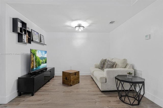 11532 SW 148th Path, Miami, FL 33196 - living room with light wood-type flooring and baseboards