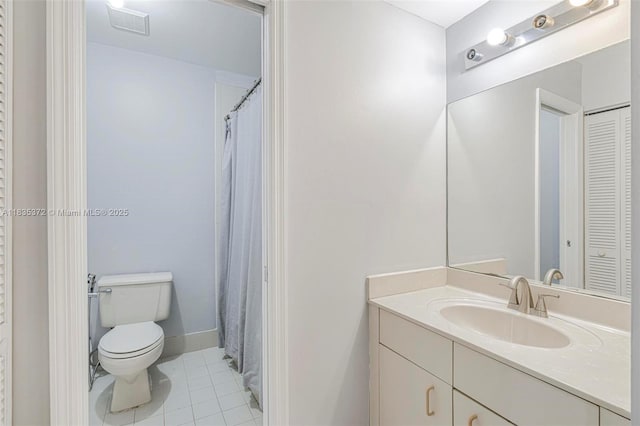11532 SW 148th Path, Miami, FL 33196 - full bath with vanity, tile patterned floors, and a closet