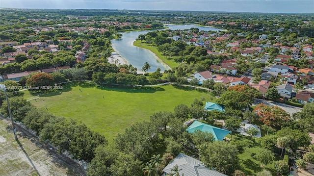 11532 SW 148th Path, Miami, FL 33196 - aerial perspective of suburban area with a nearby body of water