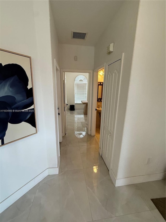 14902 SW 23rd Way, Miami, FL 33185 - hall featuring baseboards