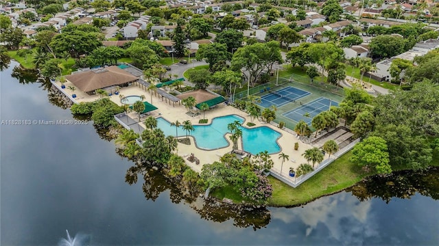 11245 SW 65th St, Miami, FL 33173 - bird's eye view of a large body of water
