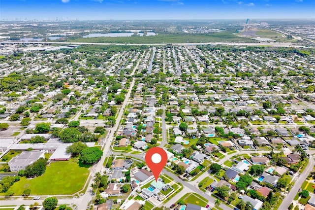 3511 Fairfax Dr, Fort Lauderdale, FL 33312 - aerial overview of property's location with nearby suburban area