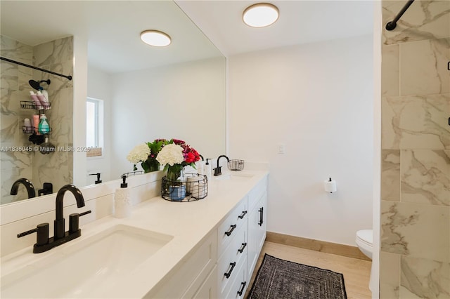12241 SW 120th Ave, Miami, FL 33186 - full bath featuring double vanity and a marble finish shower