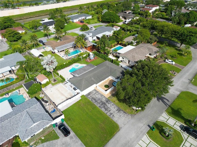 12241 SW 120th Ave, Miami, FL 33186 - aerial view of property and surrounding area featuring a pool area and nearby suburban area