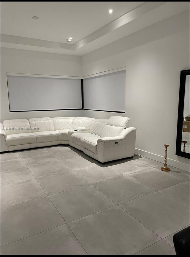 12 Coral Dr, Key Largo, FL 33037 - home theater room with baseboards