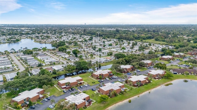 1170 SW 118th Ter, Davie, FL 33325 - aerial overview of property's location with a nearby body of water and nearby suburban area