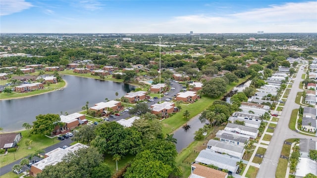 1170 SW 118th Ter, Davie, FL 33325 - aerial view of property and surrounding area with a nearby body of water and nearby suburban area
