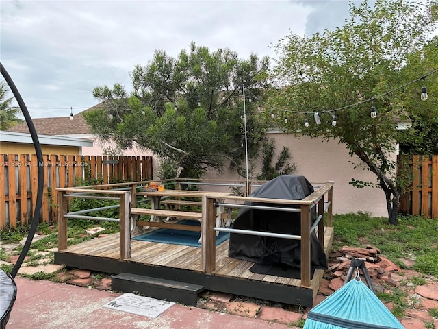 14672 SW 127th Ct, Miami, FL 33186 - view of wooden deck