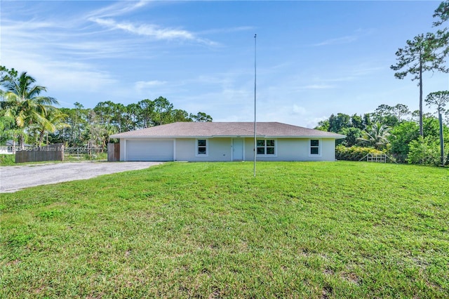 15859 N 68th Ct N, Loxahatchee, FL 33470 - view of front of property with driveway and an attached garage