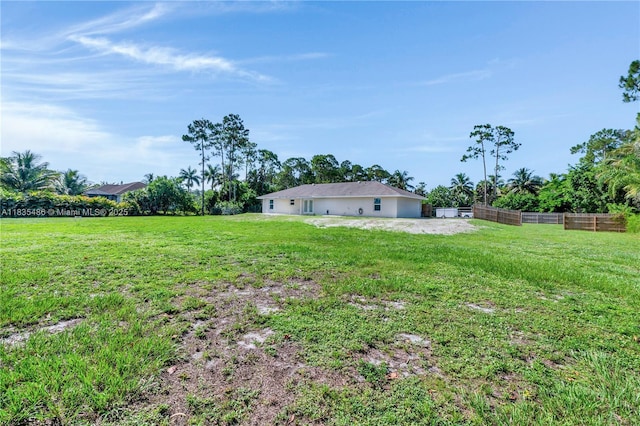 15859 N 68th Ct N, Loxahatchee, FL 33470 - view of yard with a patio