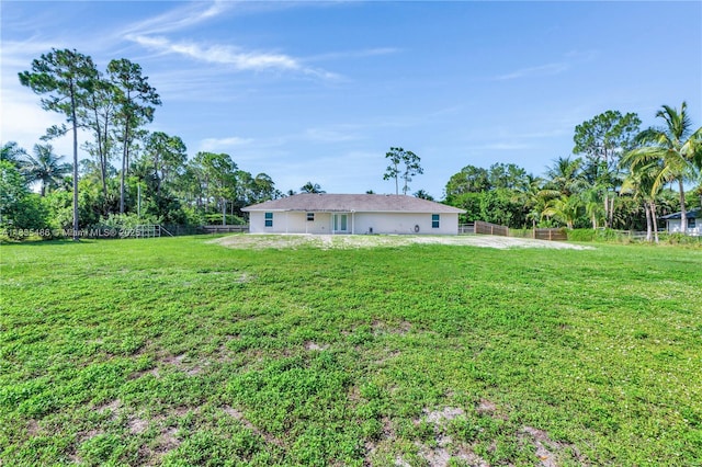 15859 N 68th Ct N, Loxahatchee, FL 33470 - view of yard