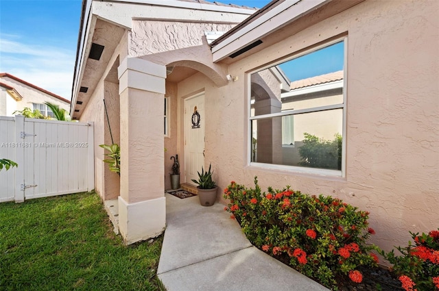 17476 SW 20th St, Miramar, FL 33029 - view of exterior entry featuring stucco siding