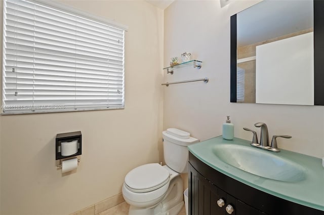 17476 SW 20th St, Miramar, FL 33029 - bathroom with vanity, tile patterned floors, and a shower