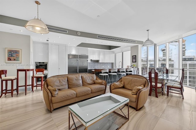 18201 Collins Ave Unit Ts2 & Ts3, Sunny Isles Beach, FL 33160 - view of living room