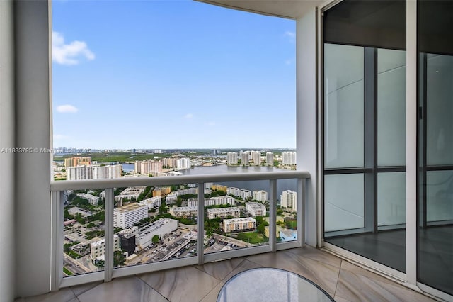 18201 Collins Ave Unit Ts2 & Ts3, Sunny Isles Beach, FL 33160 - balcony featuring a city view and a water view