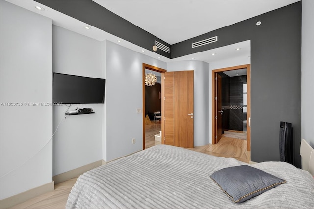 18201 Collins Ave Unit Ts2 & Ts3, Sunny Isles Beach, FL 33160 - bedroom featuring recessed lighting
