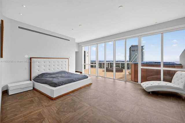 18201 Collins Ave Unit Ts2 & Ts3, Sunny Isles Beach, FL 33160 - bedroom featuring baseboards and recessed lighting