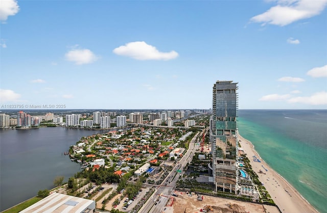 18201 Collins Ave Unit Ts2 & Ts3, Sunny Isles Beach, FL 33160 - view of urban area with waterfront with a beach