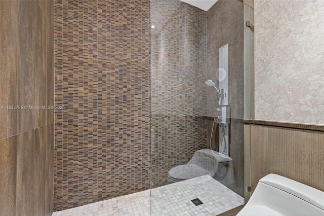 18201 Collins Ave Unit Ts2 & Ts3, Sunny Isles Beach, FL 33160 - full bathroom featuring toilet and a stall shower