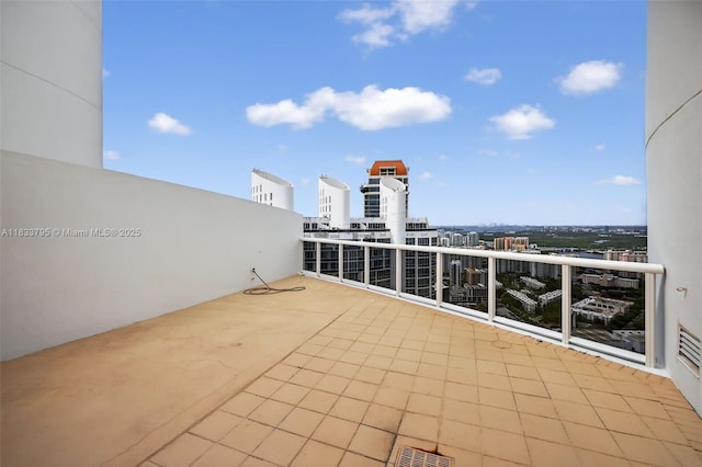 18201 Collins Ave Unit Ts2 & Ts3, Sunny Isles Beach, FL 33160 - patio / terrace featuring a city view