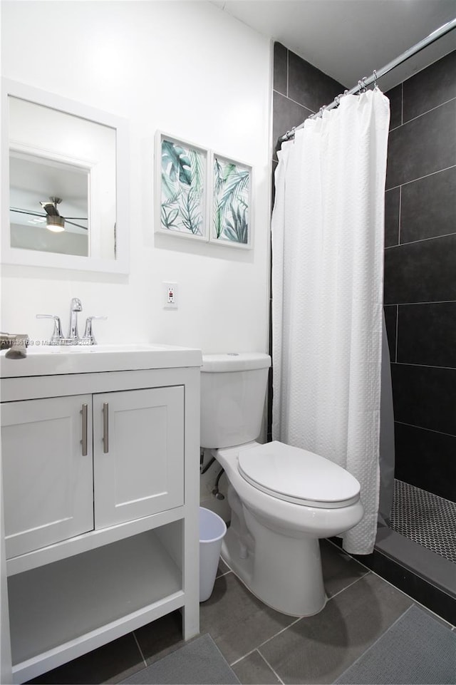 1226 NW 103rd St, Miami, FL 33147 - bathroom featuring a shower stall, vanity, and tile patterned floors