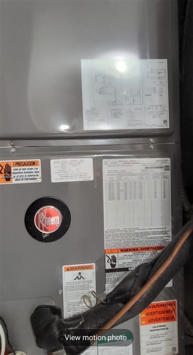 7121 SW 129th Ave Unit 5, Miami, FL 33183 - detailed view of heating unit