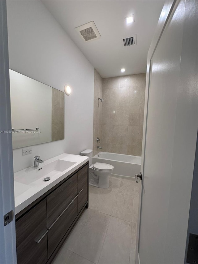 5463 W Oak Way, Dania Beach, FL 33314 - full bath with vanity and shower / bathtub combination