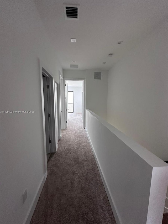 5463 W Oak Way, Dania Beach, FL 33314 - corridor featuring carpet and baseboards