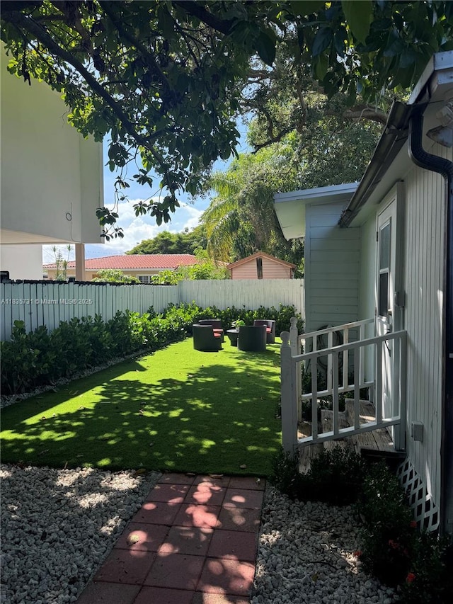 2946 SW 26th St, Miami, FL 33133 - view of fenced backyard