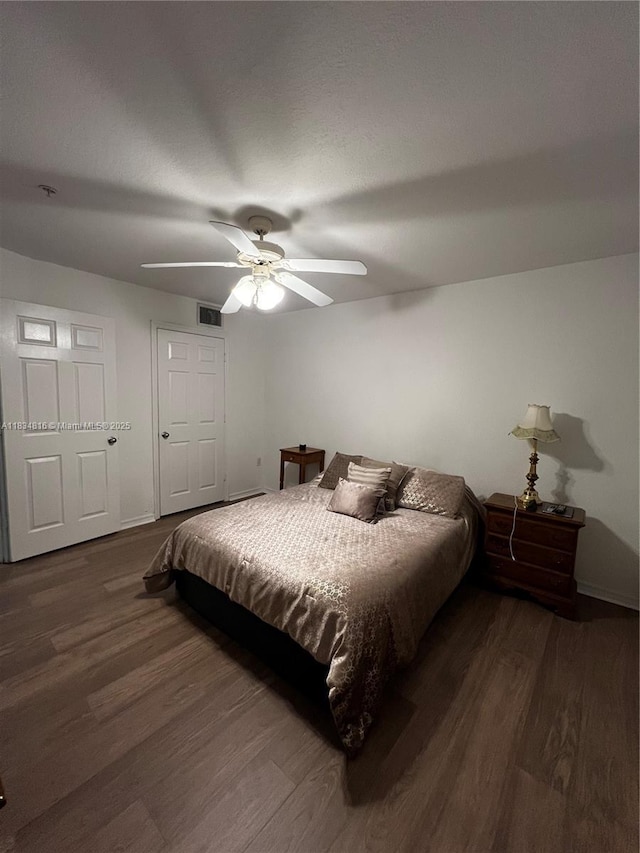 2548 Centergate Dr Unit 301, Miramar, FL 33025 - bedroom with wood finished floors and ceiling fan