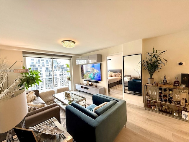 770 Claughton Island Dr Unit 1503, Miami, FL 33131 - living area with light wood finished floors