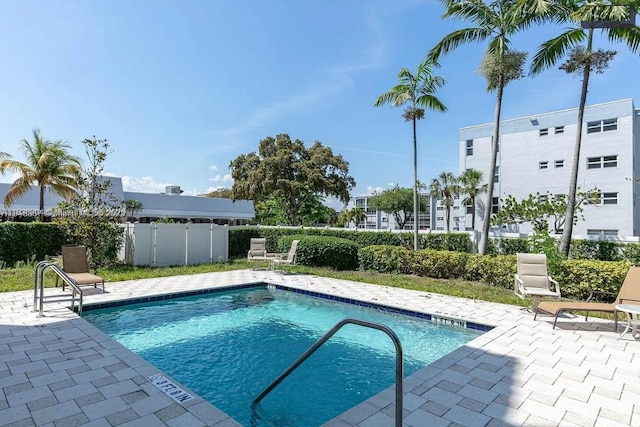 555 E Dania Beach Blvd Unit 5, Dania Beach, FL 33004 - view of pool with a patio