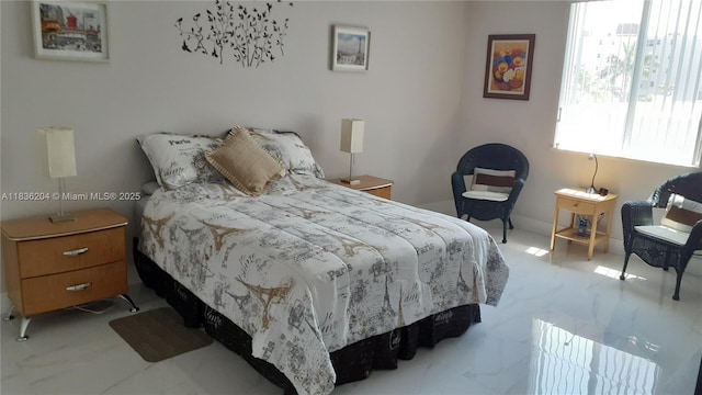 555 E Dania Beach Blvd Unit 5, Dania Beach, FL 33004 - bedroom with marble finish floors