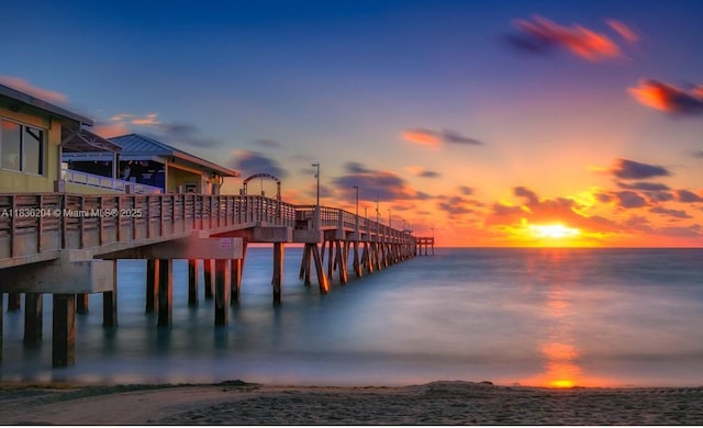 555 E Dania Beach Blvd Unit 5, Dania Beach, FL 33004 - dock area with a water view