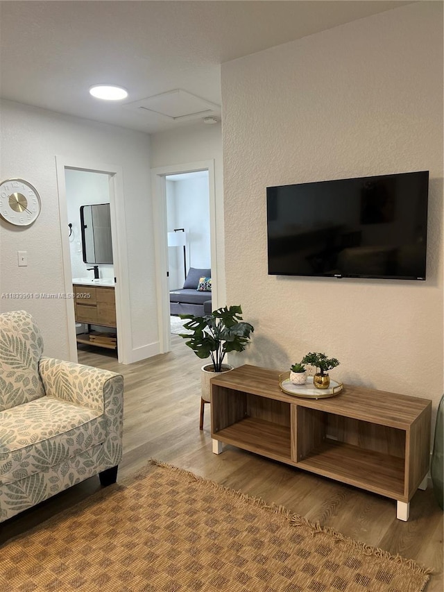 8921 NW 17th Ave, Miami, FL 33147 - living area featuring wood finished floors