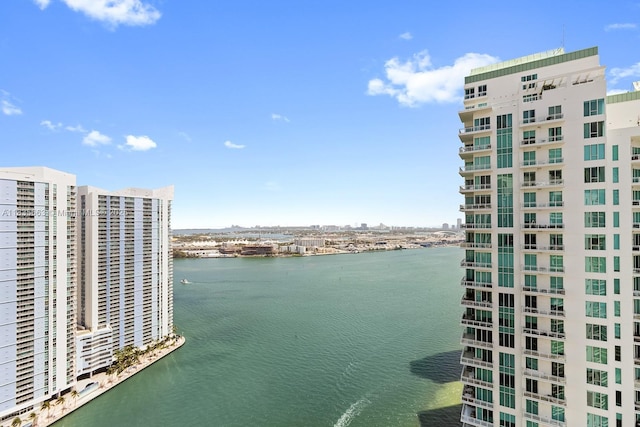 901 Brickell Key Blvd Unit 3607, Miami, FL 33131 - water view with nearby urban area